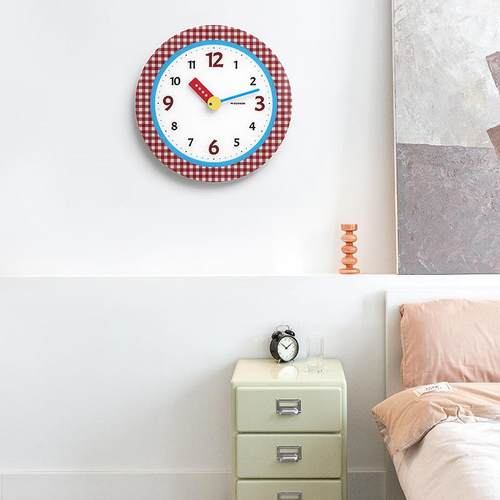 wozoom免打孔挂钟客厅2025新款家用现代简约创意挂墙艺术时钟