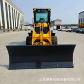 道路积雪清扫机 鲁宇小型冬季 冬季 载机 耐磨越野清雪设备 除雪装