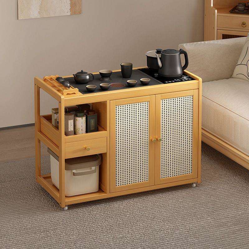 茶几可移动茶台客厅沙发边几家用茶水柜烧水壶泡茶专用茶桌小推车