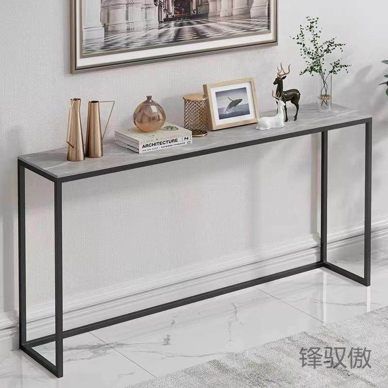 岩板玄关台餐边桌子靠墙窄长条案沙发后暖气片置物架大理石餐,电子元器件市场,其它元器件,淘宝优惠券,粉丝福利购,淘宝优惠卷