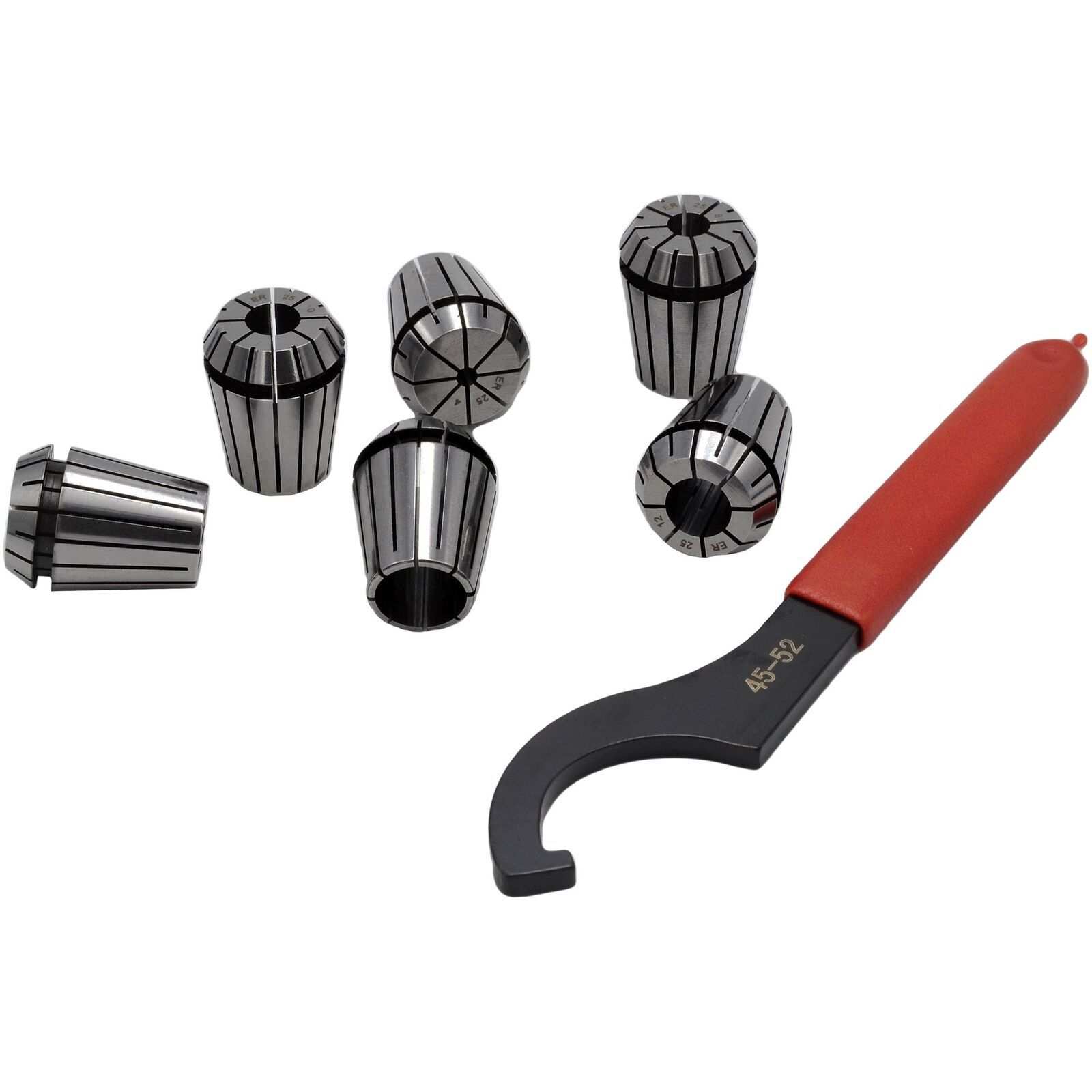 铣夹头套装 MT3-ER25-6PCS 筒夹ER25-6PCS 套装 工厂直发跨境供应