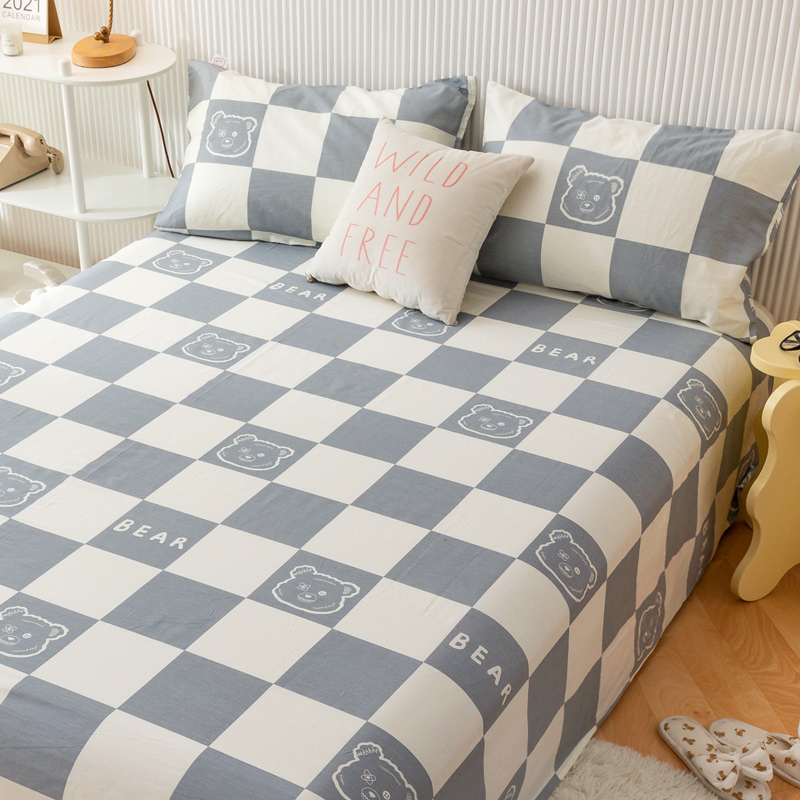 定做 纯棉床单单件1l.2m1.5米1.8米床2.0单人双人学生被单夏季