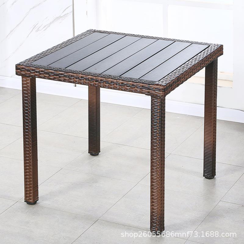 藤台QRJ椅三件套阳小桌组合户外椅花园别墅室外露天茶几庭院凉客