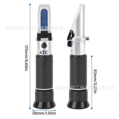 现货啤酒双刻度-32/10学00-.1.130糖BYS度计麦芽汁0测量光折射仪
