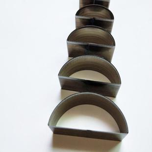 手工皮件具刀模皮激刀模光革刀A10模半圆挂刀模A10