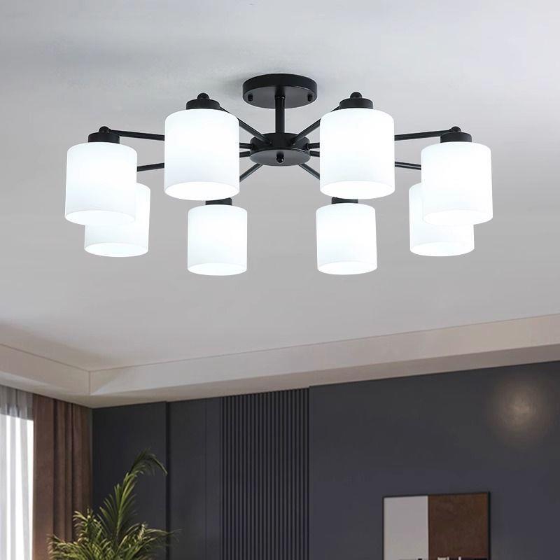 客代厅气390吊灯璃大厅主灯具2025新款大餐厅玻法式现简约卧室灯