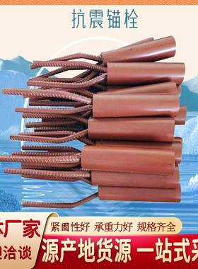 桥梁抗FVA胶锚栓桥墩桥台防震锚栓配震套橡防支座震锚栓