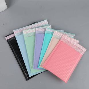 彩色共挤膜气泡YHN袋服装 快递袋物流打袋自沾泡袋加厚包泡沫泡封