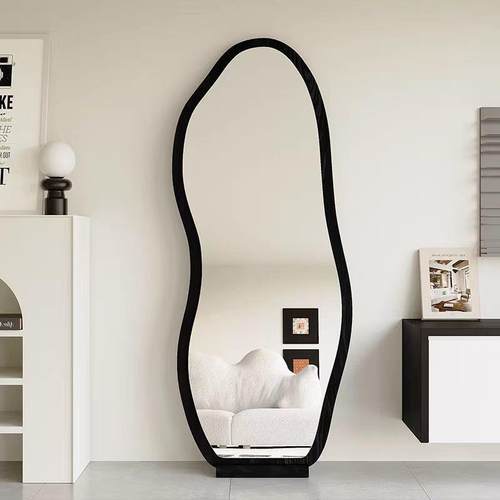 见详情中古风大子全身镜家居衣穿镜挂墙镜异形穿衣镜落地式复试古