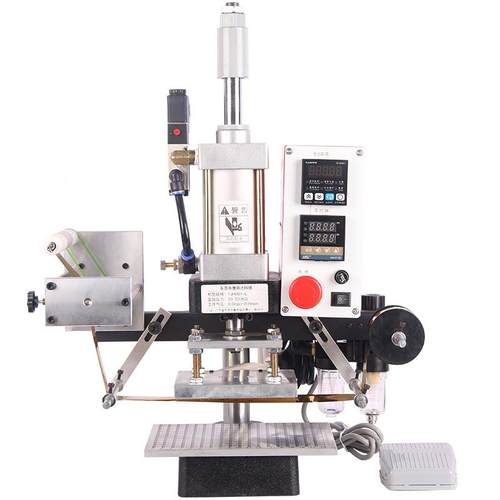 气金小型烫机纸盒塑胶ABS烫金烫印机商标动L烫金机OGO烫印皮压革