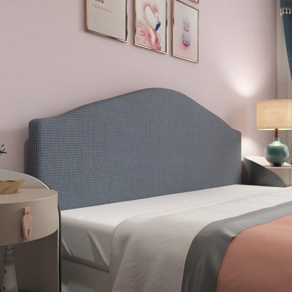 5YA1木板床头套罩欧式弧形半圆复古老式床头罩套不规则靠背保护套,居家布艺,床头罩,淘宝优惠券,粉丝福利购,淘宝优惠卷