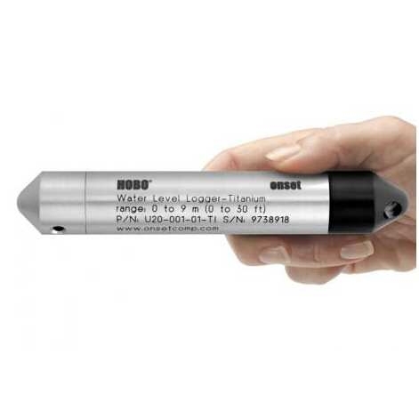 Onset HOBO U20-001-04-Ti水位计钛合金壳体海水
