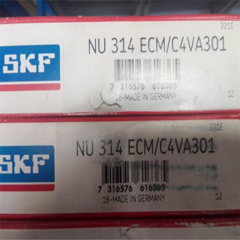 SKF NU314ECP/C3 瑞典进口空压机轴承 NU313 312 311 310 309 308