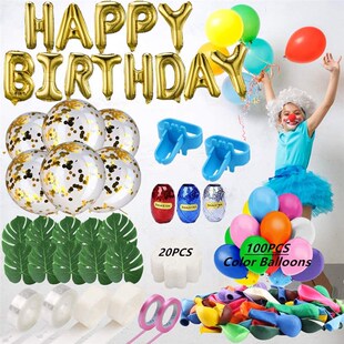 双喷嘴气球充气泵110V 600W电动气泵鼓风机气球拱门套件生日套装