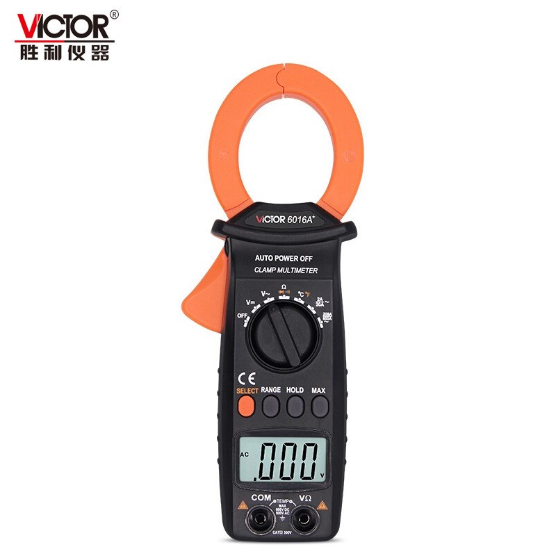 VC6016A+数字钳形表高精度钳形万用表 钳形电流表 钳表