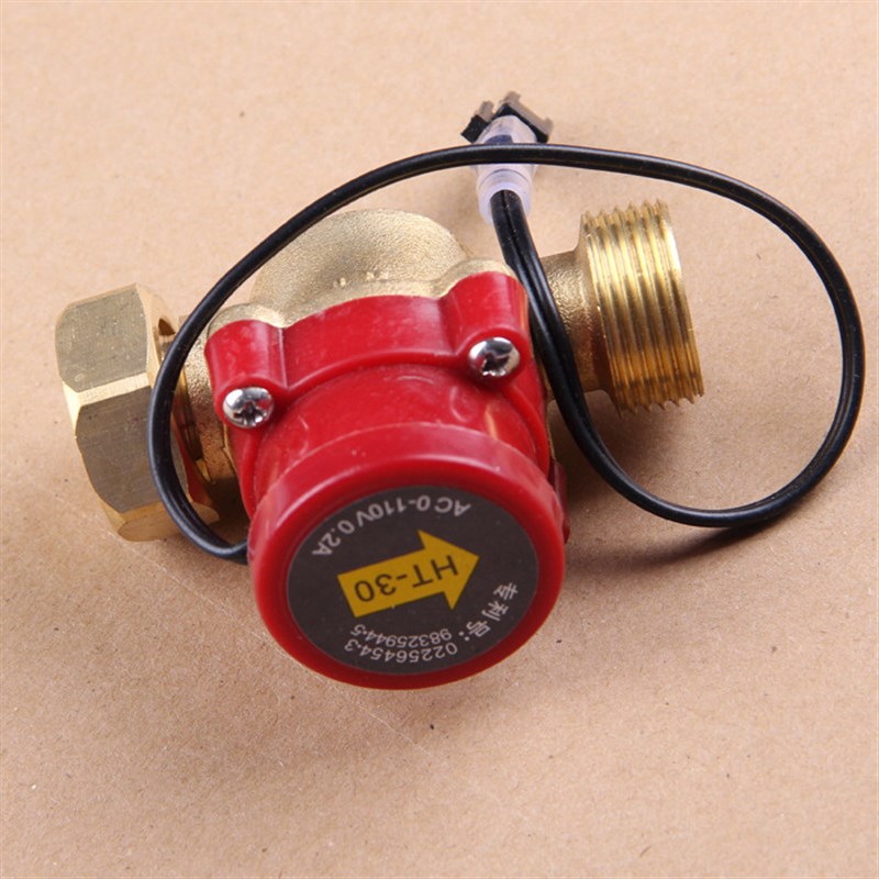 HT30 4分转4分 30W水流开关 0到110v 0.2A  口径20MM