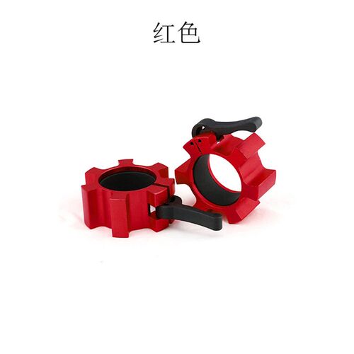 铝合金属 奥杆卡头OB47/60/72/86杠铃杆杠铃片卡扣卡簧卡套50