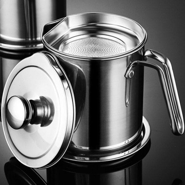 304不锈钢油壶家用带滤网储油罐壶厨房油瓶油渣过滤装油滤油神器,厨房/烹饪用具,油壶,淘宝优惠券,粉丝福利购,淘宝优惠卷