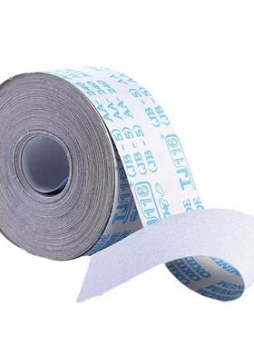 白色涂层TJ113S白砂软布卷4寸4.5寸家具墙面金属打磨手撕砂布卷