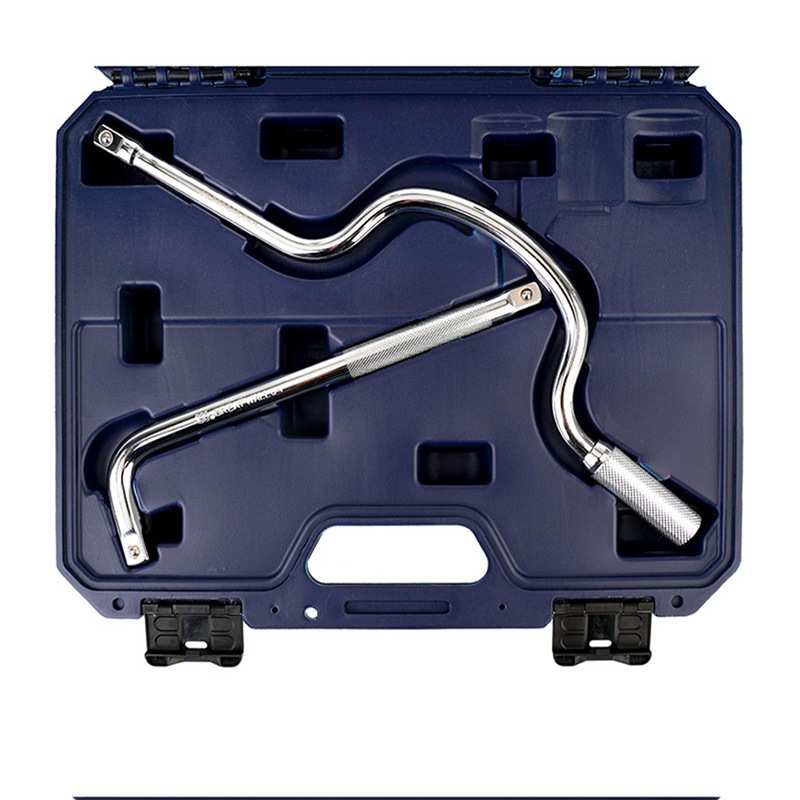 长城精工棘轮扳手套装28件套405028A带加速杆专业级汽修工具组套