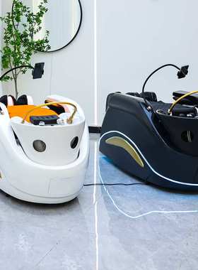 高端品质网红潮店智能电动按摩洗头床Export quality sh ampoo be