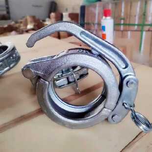 热销三一徐工泵车125管卡子 泵管锻造快速管卡现货