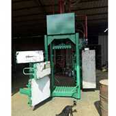 塑料油漆桶废纸打包机 秸秆牧草压块机 棉花编织袋纸箱压缩机