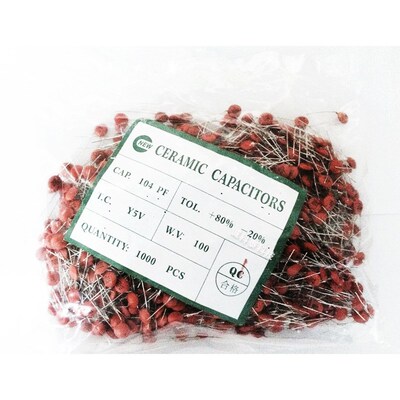 瓷介/高压瓷片电容 Y电容222/1KV Y5P F=5 P=5MM 2.2NF 蓝色