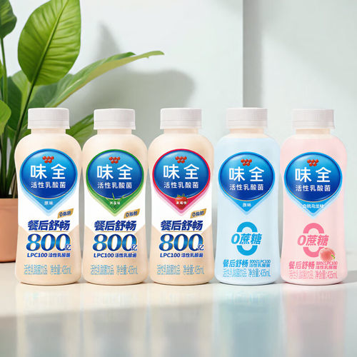 味全餐后舒畅活性乳酸菌饮品435ml益生菌饮料