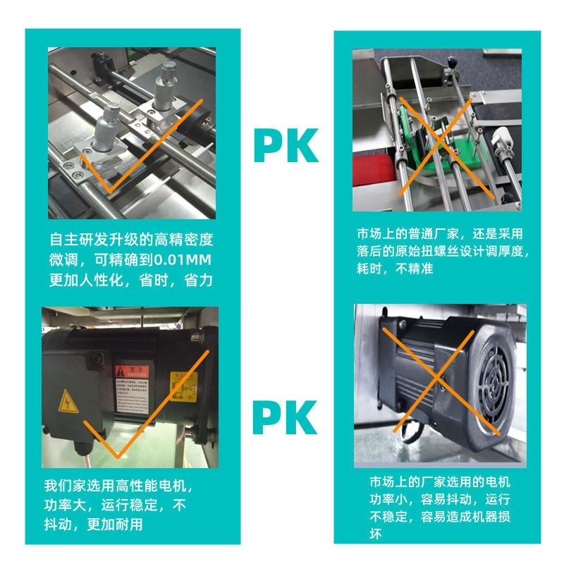 识彩全自动分页机 袋子标签卡片纸盒自动分页器 自动分页喷码机