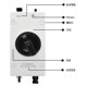 直流光伏隔离开关DC1000V带MC4接头防水隔离开关SISO 32A直流开关