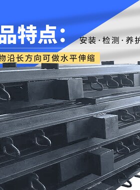 桥梁伸缩缝GQF-C40型公路异型钢伸缩缝毛勒缝D60E80伸缩缝毛勒缝