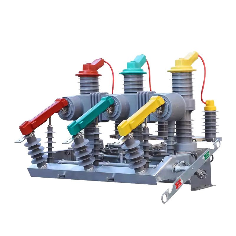 zw32-24户外高压真空断路器手动隔离分界20KV看门狗隔离柱上开关