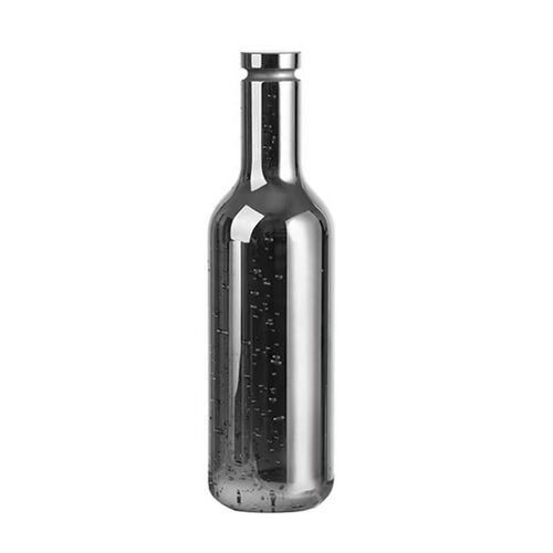 现代轻奢香槟色水晶气泡酒瓶创意摆件软装家居客厅酒柜装饰摆设品