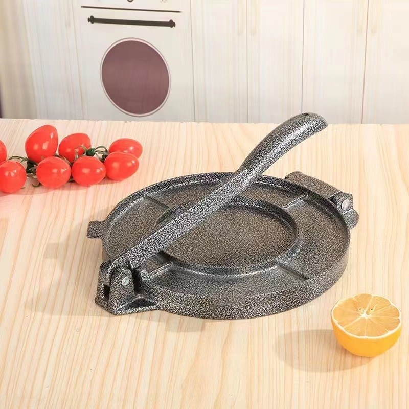 72N铝合金家用圆形压饼器手动名创乐趣墨西哥面饼玉米饼压面机