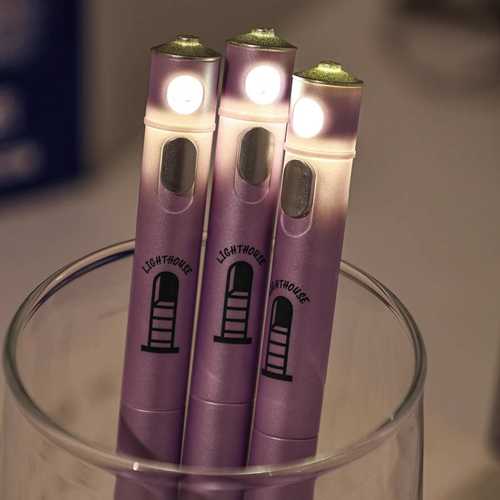 高颜值中性笔多功能个性夜领航旋转CS速干刷题笔学生用黑笔芯