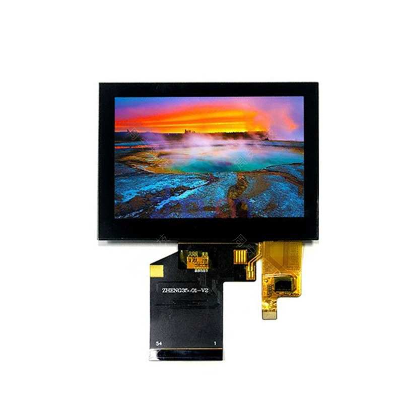 屏厂供3.5寸液晶屏320*240TFT屏RGB接口54频工业屏数码高亮液晶屏