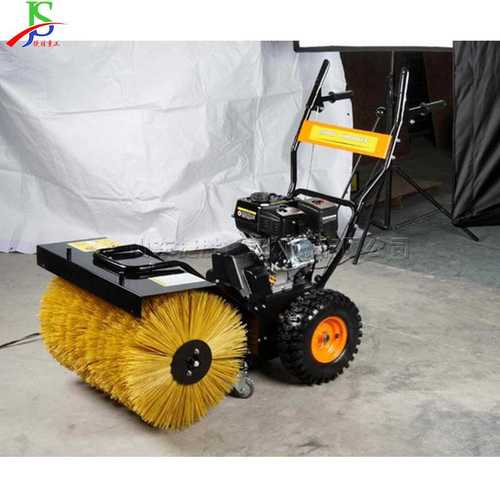 马路积雪毛刷扫雪设备 校园雪季处理设备 小区物业扬雪抛雪机