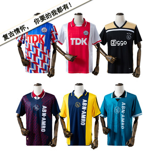 阿贾克斯主场复古球衣18-19-89-90-95Ajaxes Home Retro Jerseys