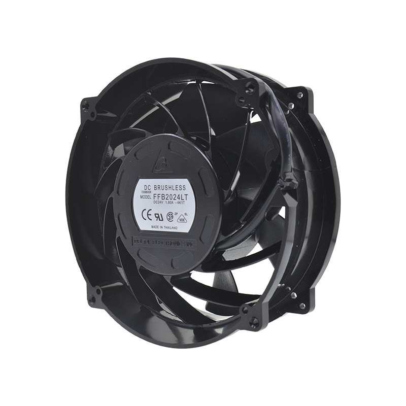 台达FFB2024LT 20060圆形 24V 1.8A暴力大风量风机舞台探照灯适用