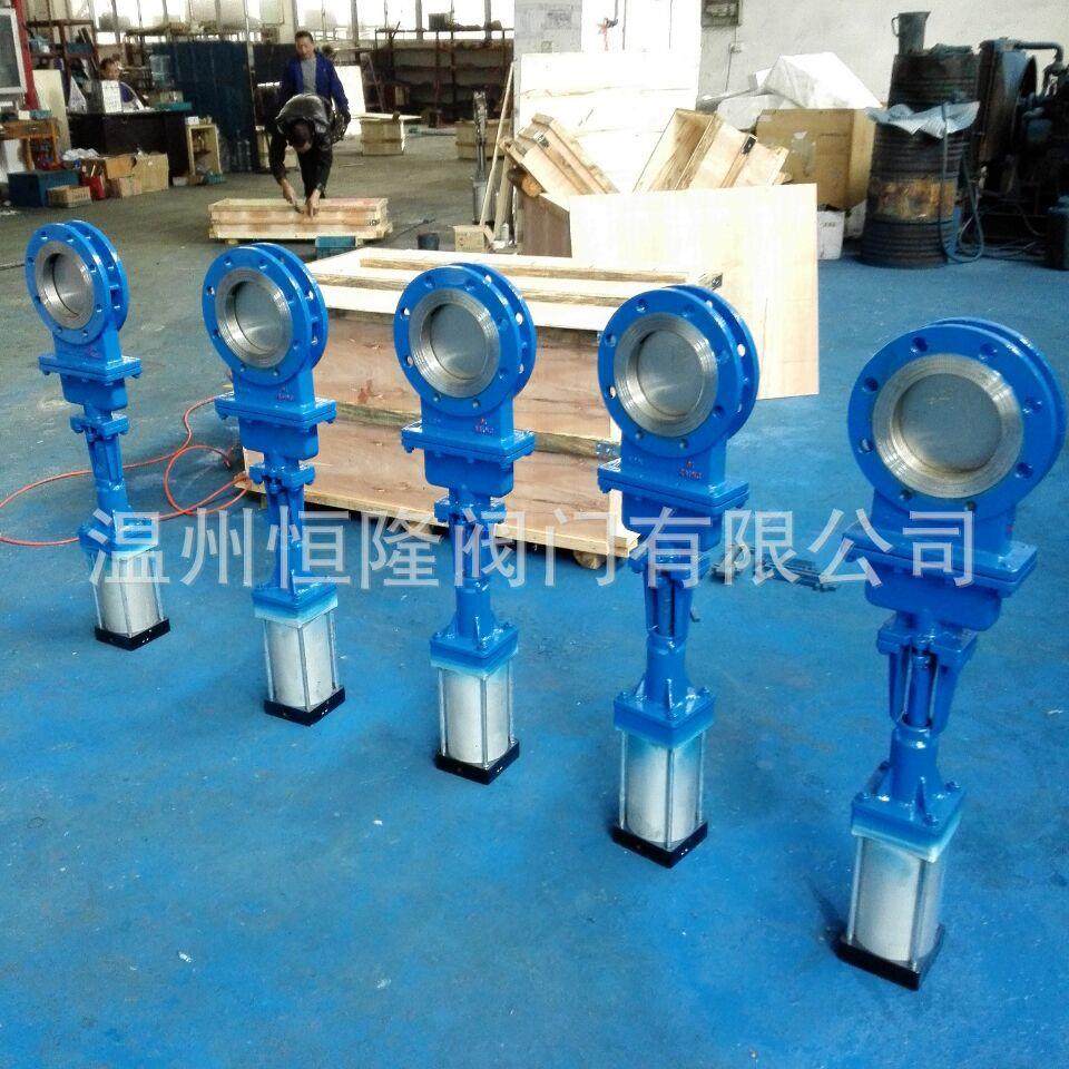 厂家直销法兰气动刀阀法兰气动刀形闸阀法兰气动薄型闸阀浆液阀,五金/工具,闸阀,淘宝优惠券,粉丝福利购,淘宝优惠卷