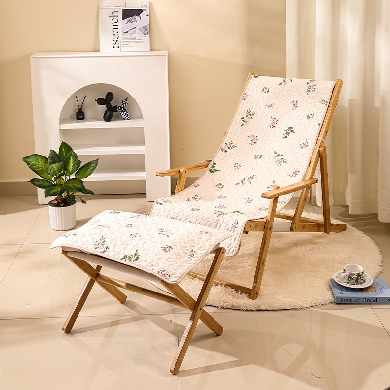 四季通用躺椅专j用垫子折叠摇摇椅坐垫椅子靠垫客厅一体式座垫盖