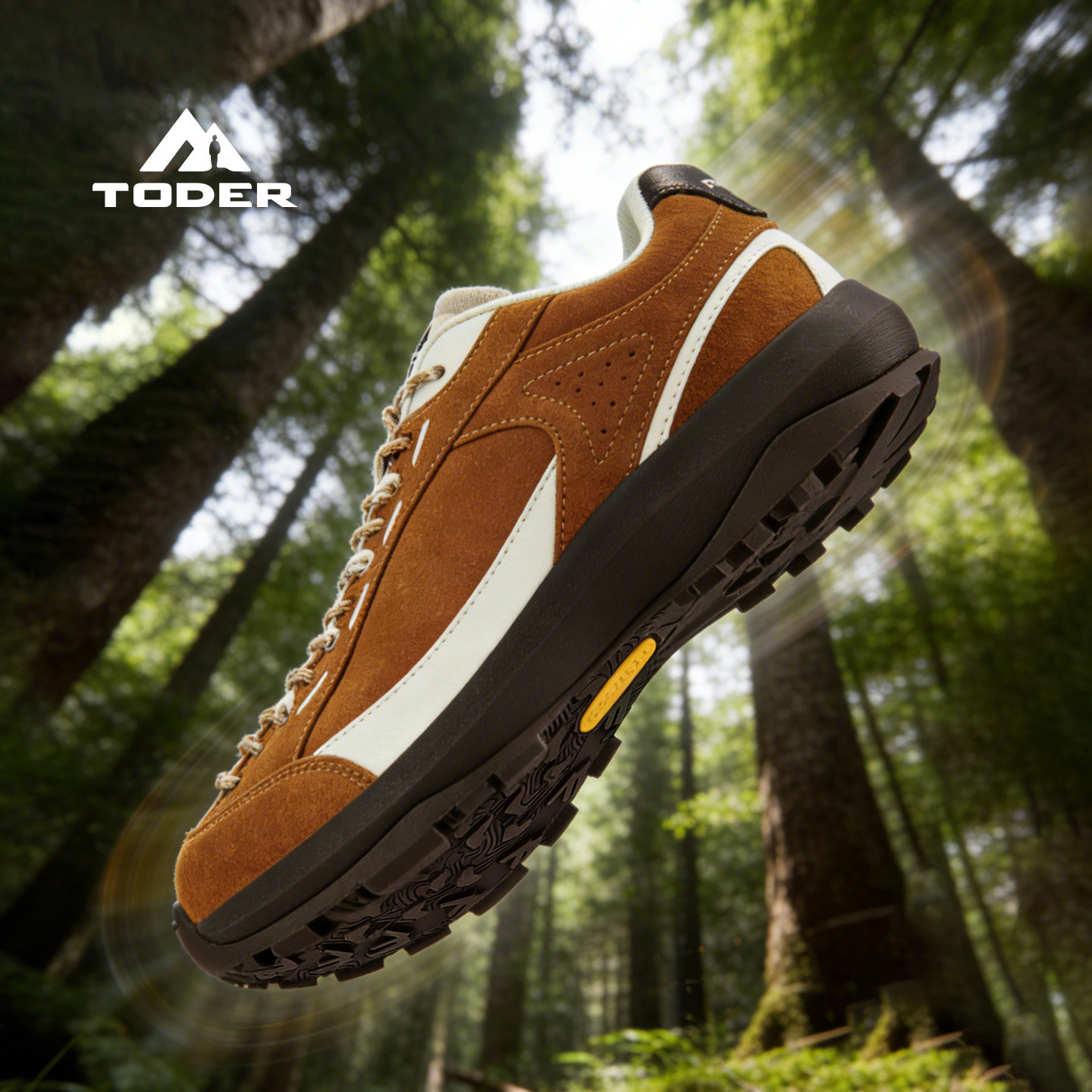 探野者TODER户外春秋男款户外休闲徒步鞋防滑运动鞋登山跑步鞋子