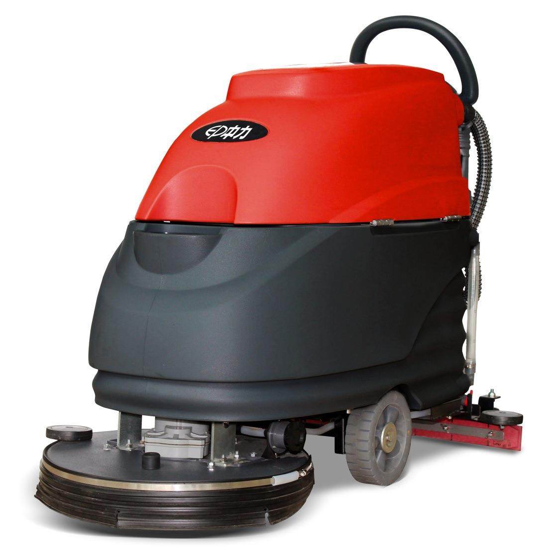 电动手推式驾驶洗地机工厂车间多功能商用工业用地面刷地机厂家