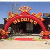 V3FP8米10米欧式 婚礼结婚气模幸福爱情新款 彩虹门气拱门婚庆