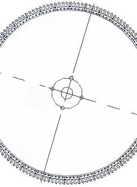 供应上工牌GB/T6130-2001直径410-2010mm各种规格高速钢镶片圆锯