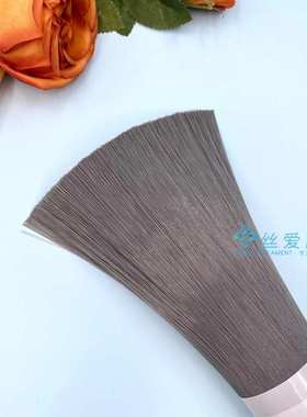 乐丰清洁刷环保型防静电高弹尼龙塑料丝 灰色PA6圆形直丝0.20mm