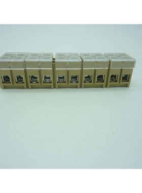 面板安装接线盒 大电流端子台/灰色，橙色