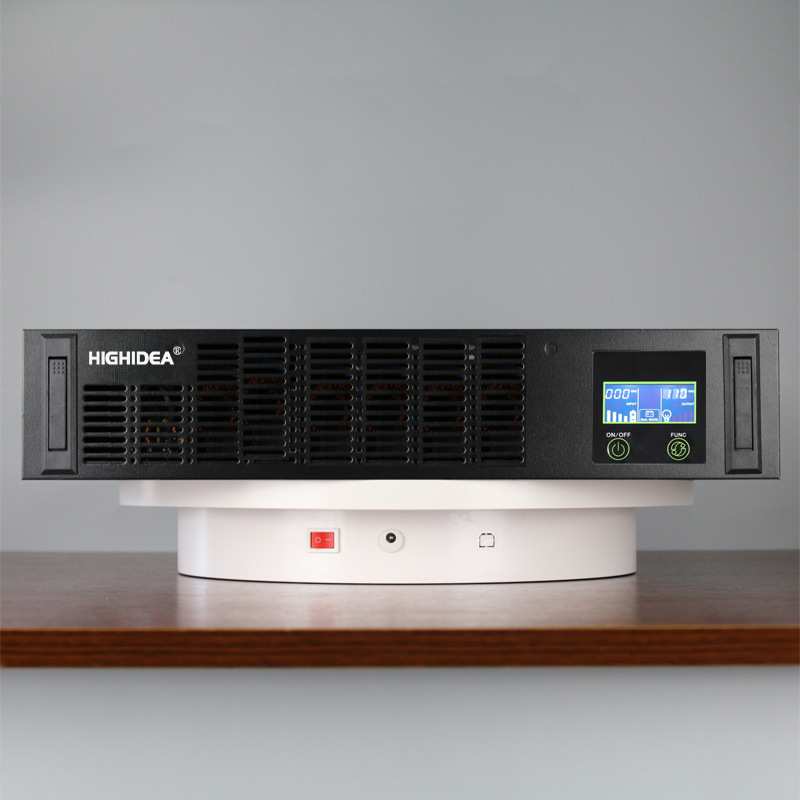 110伏输入输出机架式UPS电源1KVA船舶60HZ海图备用海迪尔D1KR电池