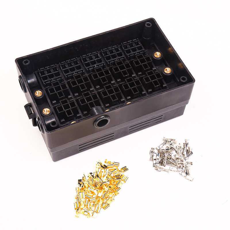 15路汽车继电器保险丝片盒座组盒总成配套12V24V控制中心继电器